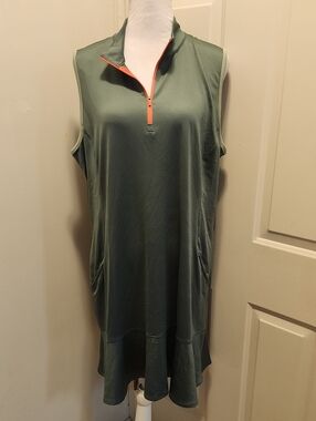 Lady Hagan drop waist sleeveless Desert Getaway performance dress W Shorts XXL